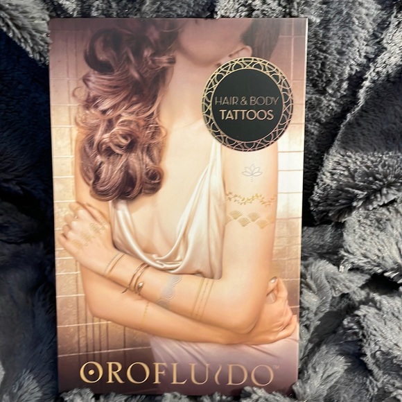 Orofluido Other - ✨✨Host Pick!! Hair and body tattoos in gold and silver